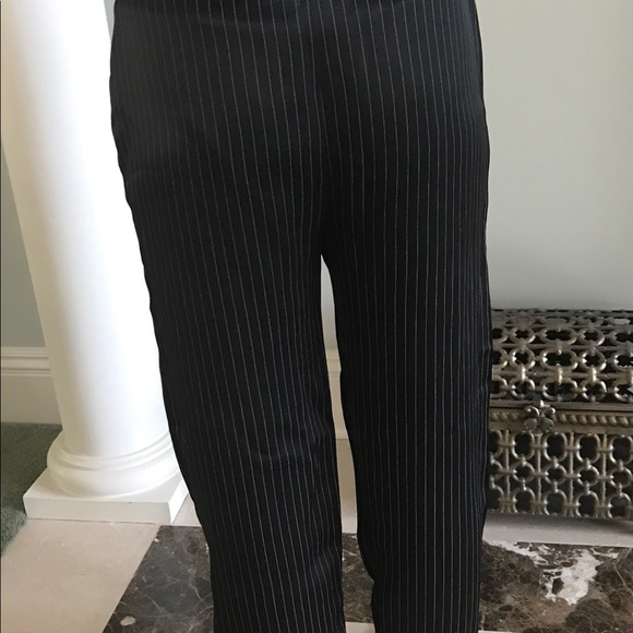 Silky dress pin stripe pajama pants 28/28 - high waist - Picture 5 of 12